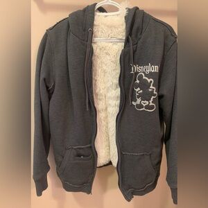 Disneyland Charcoal Hoodie with Mickey Design